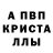 Альфа ПВП Crystall Kahani time